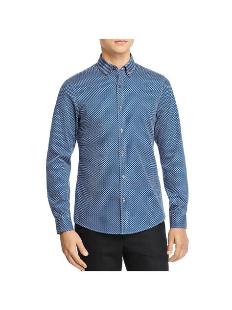 michael kors mens dress shirts|michael kors button down shirts.